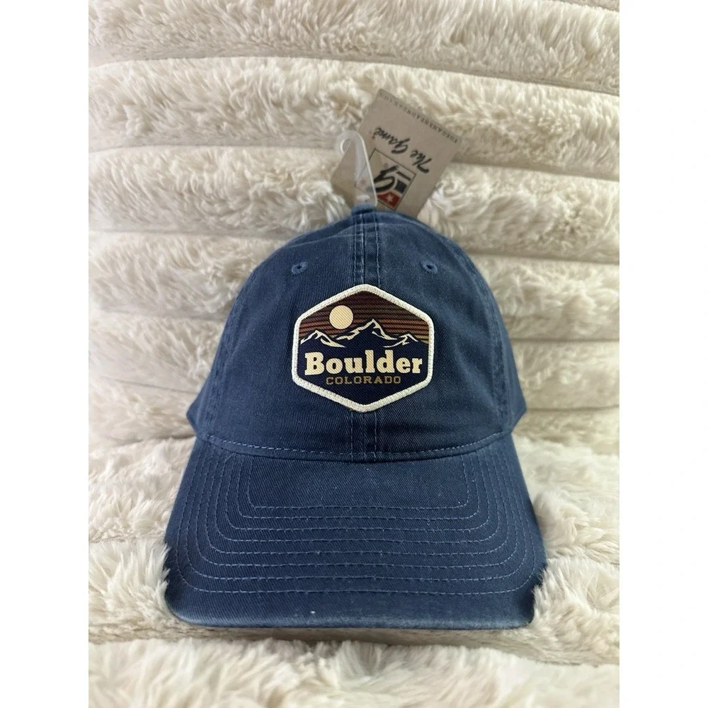 Mountains Boulder Colorado Boulder Embroidered Strap back Baseball Hat The Game‎